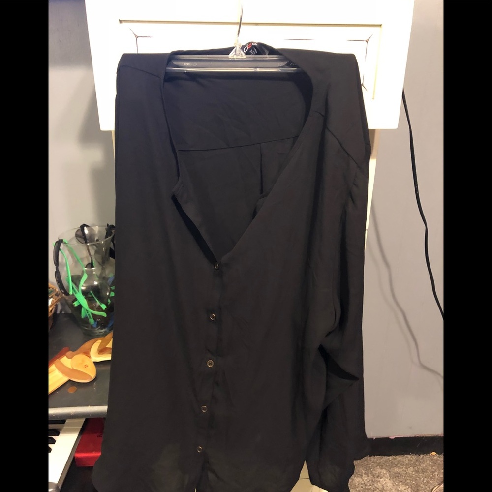 Long sleeve button down